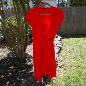 Zara Summer Wrap Dress